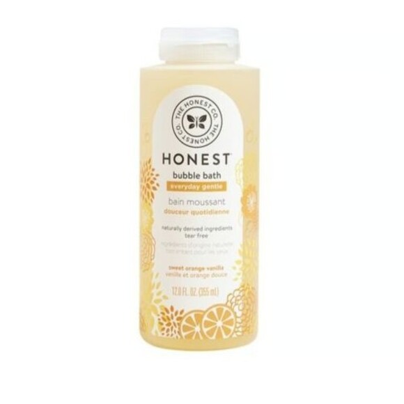 The Honest Co. Honest Bubble Bath Sweet Orange Vanilla (12 fl oz /355 ml) SEALED - Picture 2 of 7